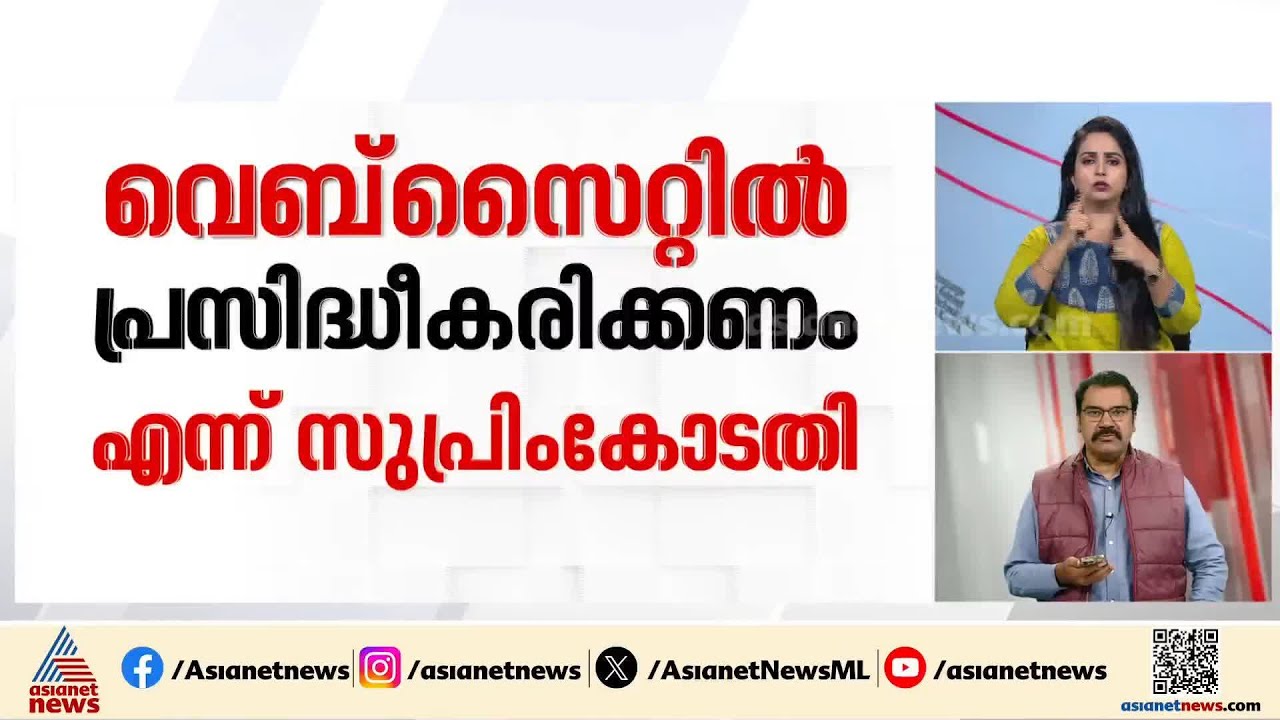 കേരളത്തിലെ എസ്ഐആർ നടപടി; പട്ടികയിൽ നിന്ന് ഒഴിവായവരുടെ ലിസ്റ്റ് പ്രസിദ്ധീകരിക്കണമെന്ന് കോടതി | SIR