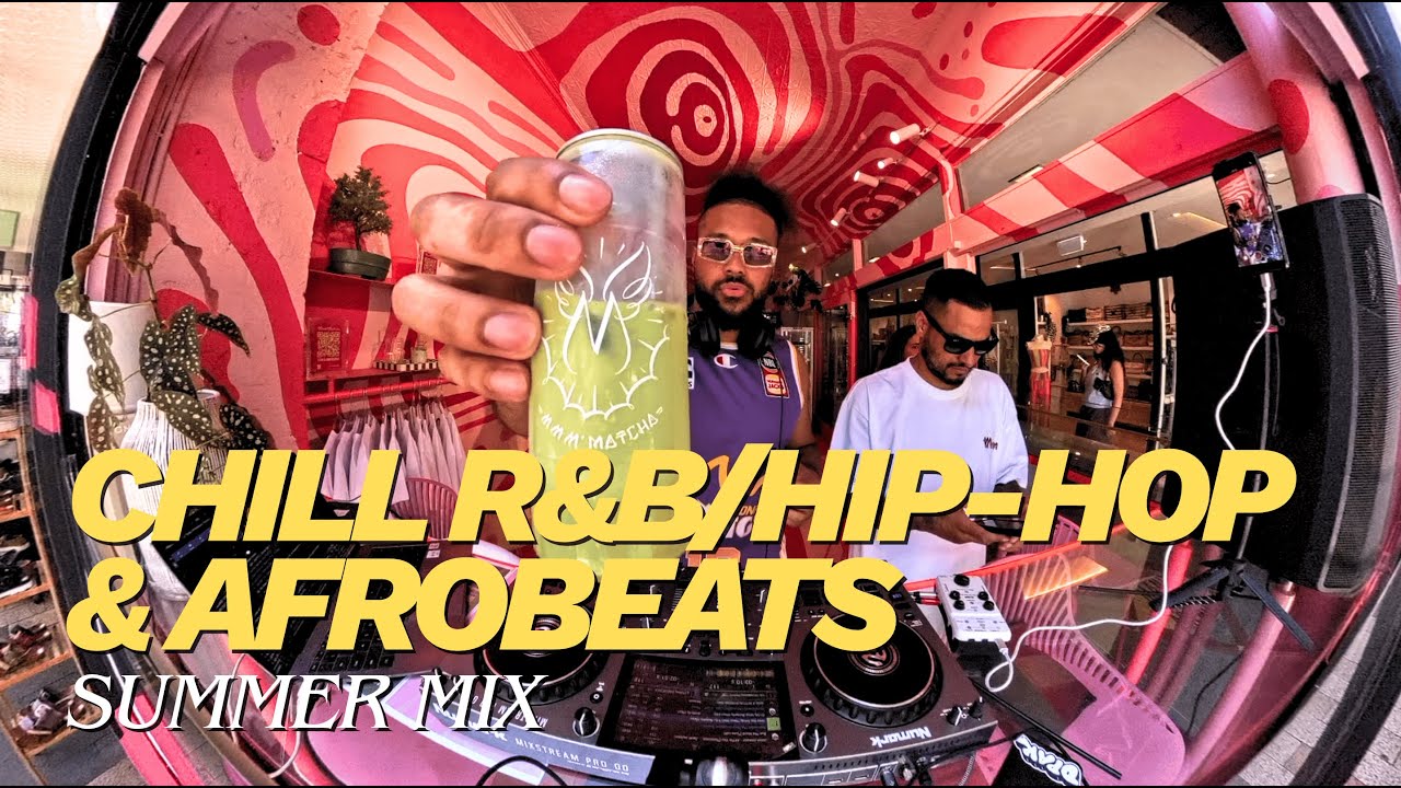 Chill R&B/Hip-Hop & Afrobeats Summer Mix ☕ Manly Beach Matcha Bar | DJ DPAK ☀️🎧