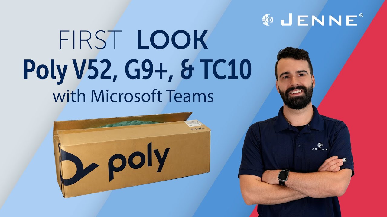 Unboxing Poly Studio V52 Premium USB Video Bar with G9+ & TC10 | First Look & Features