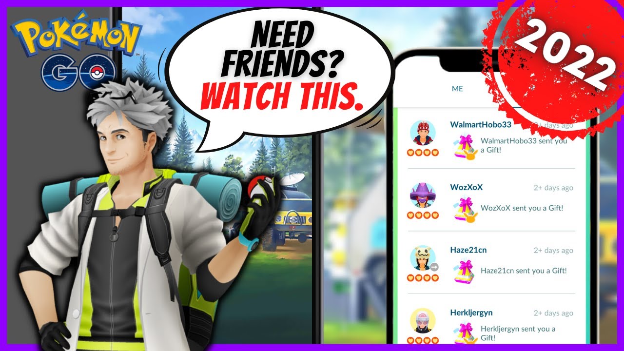HOW TO GET MORE FRIENDS FAST IN POK&Eacute;MON GO (2022)