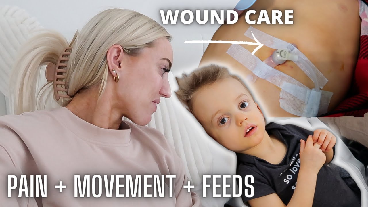G-TUBE SURGERY RECOVERY VLOG FOR OUR DISABLED TODDLER!