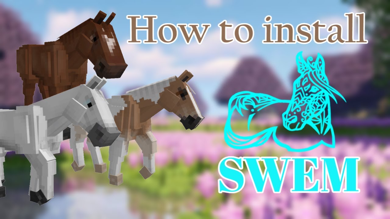 (ЛЕГКО) Как установить SWEM — лучший мод Minecraft Horse Mod | Pinehaven