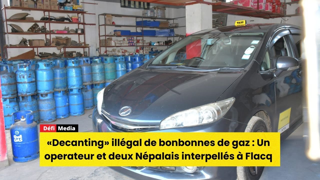 « Decanting » illégal de bonbonnes de gaz à Flacq