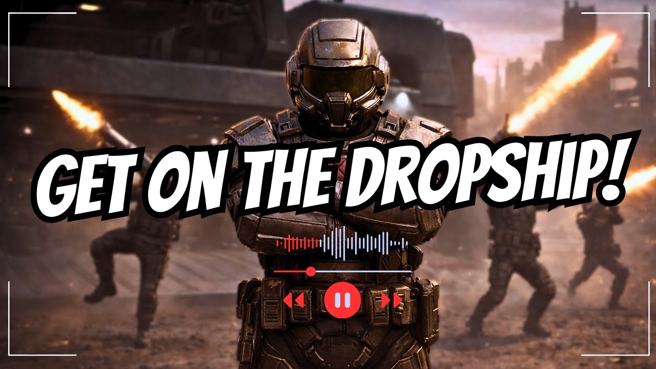 Get on the Dropship! | Starship Trooper Extermination Fan Music