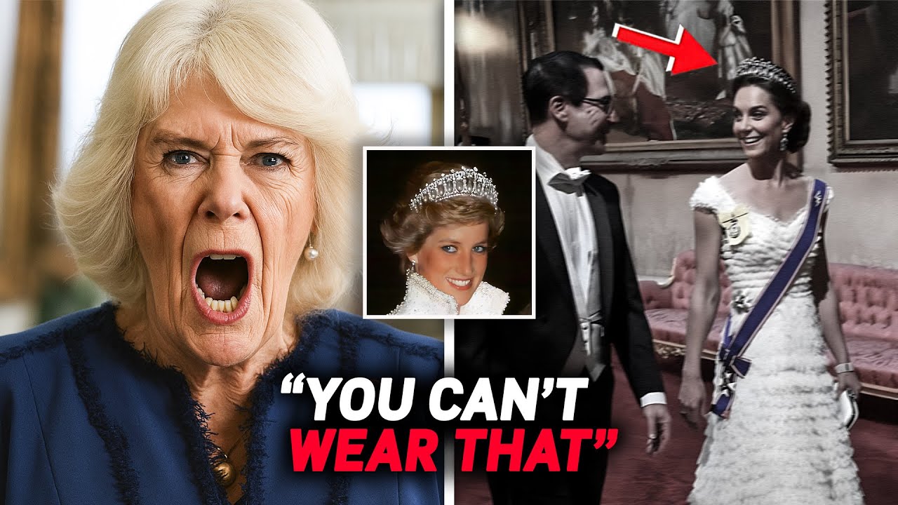 Queen Camilla LOSES IT After Kate Wears Diana&rsquo;s Precious Heirloom
