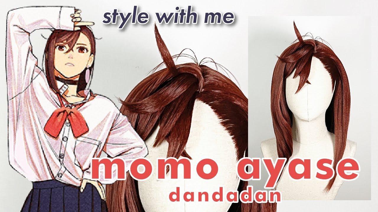 style-with-me: процесс укладки парика Момо Аясэ из Dandadan
