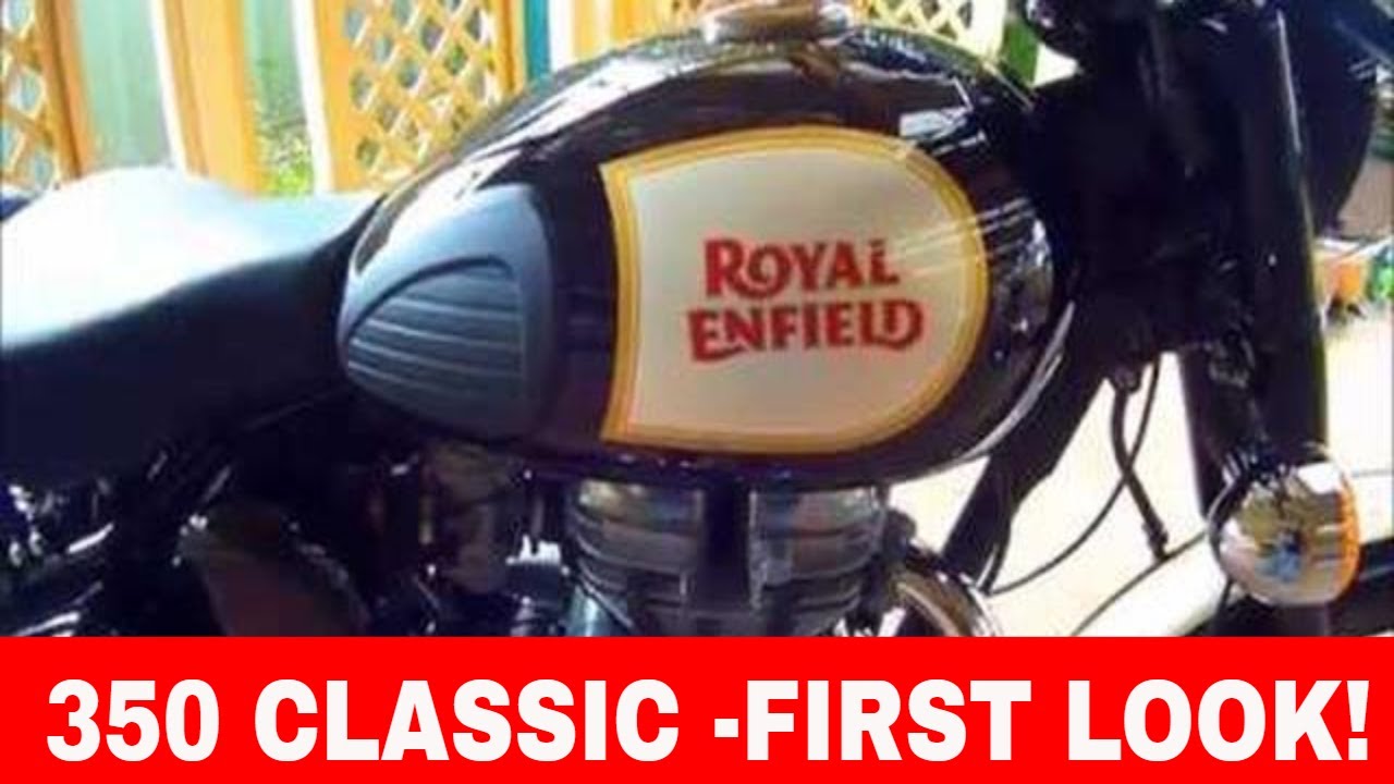 2016 Royal Enfield Classic 350 - First Look At The New Bike!