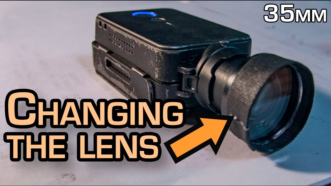 Lens Change Guide for Airsoft Zoom Shots - RunCam 2