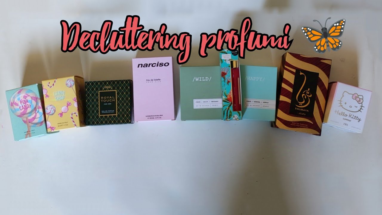 DECLUTTERING PROFUMI DI FINE ANNO 💟