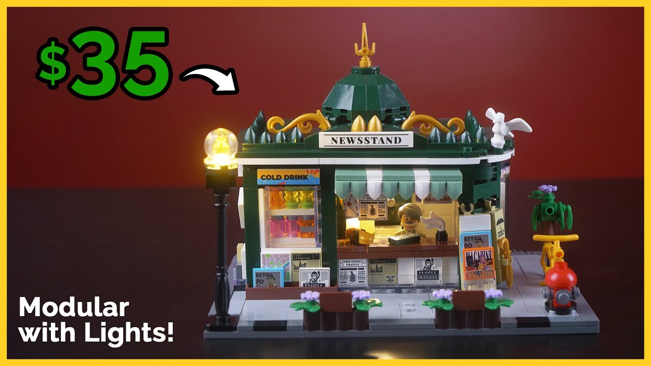 A Light-Up Building Set for this cheap?! | Funwhole Newsstand Review