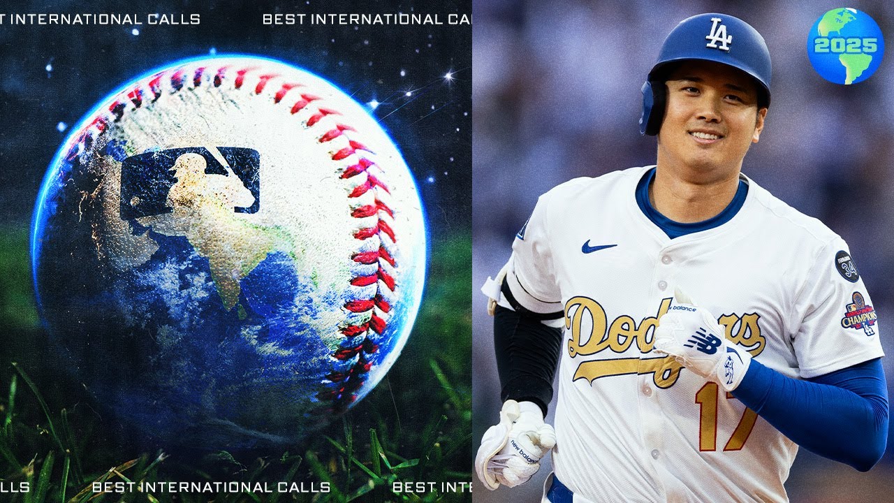 Лучшие моменты MLB 2025 года по версии международных трансляций! 🌎