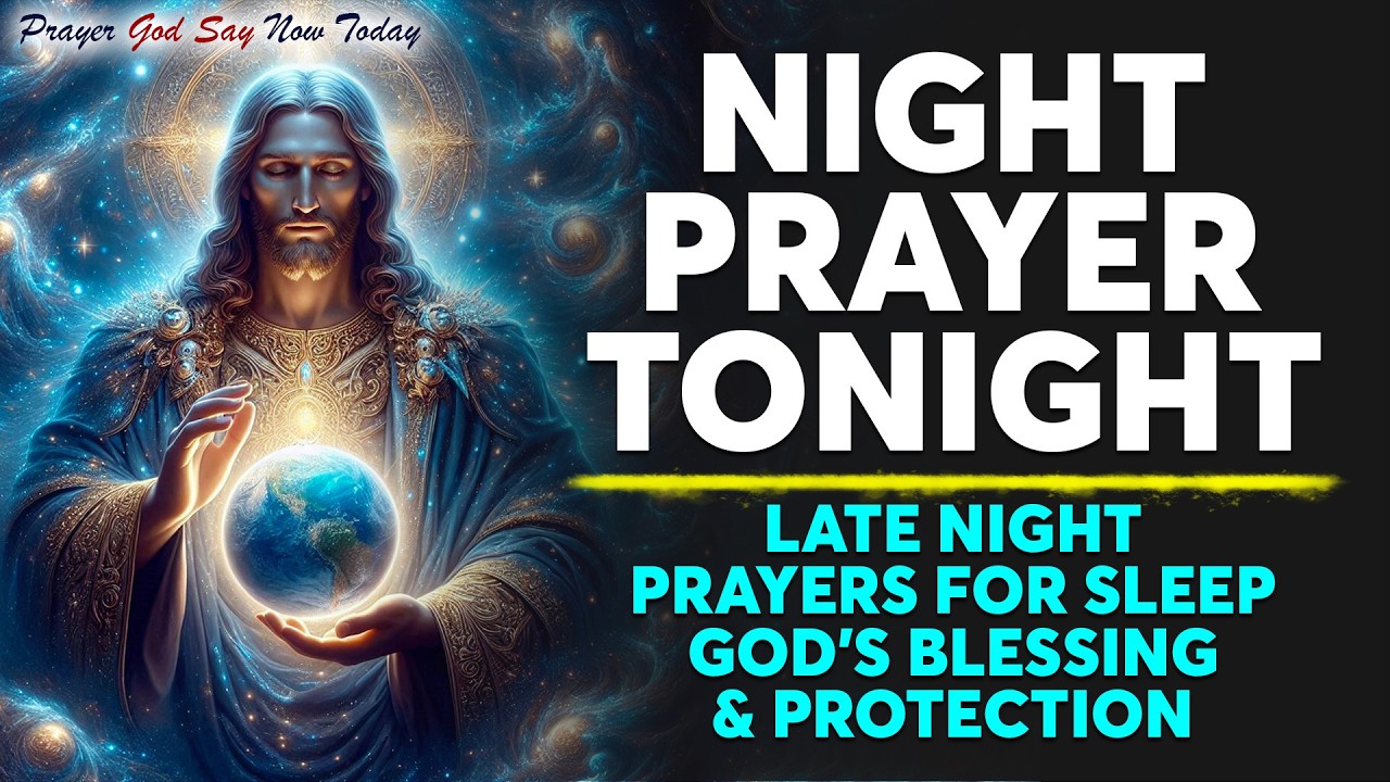 NIGHT PRAYER TONIGHT🙏 Late Night Prayers For Sleep | God's Blessing & Protection