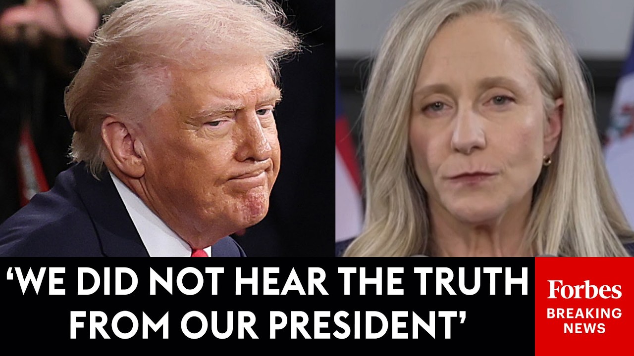 BREAKING NEWS: Abigail Spanberger Delivers Blistering Response To Trump's State Of The Union