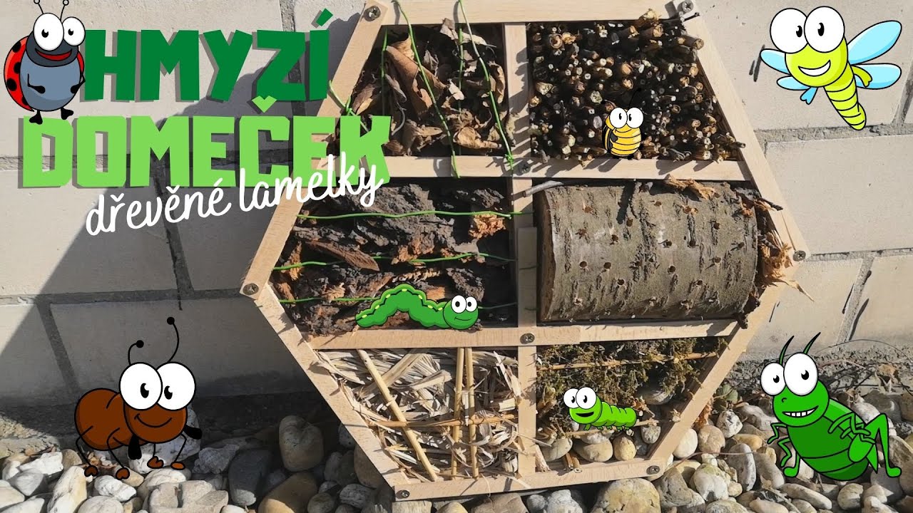 🦎🕷️🐞hmyzí hotel z dřevěných lamelek🐛🦗🐝 @katebossdiy