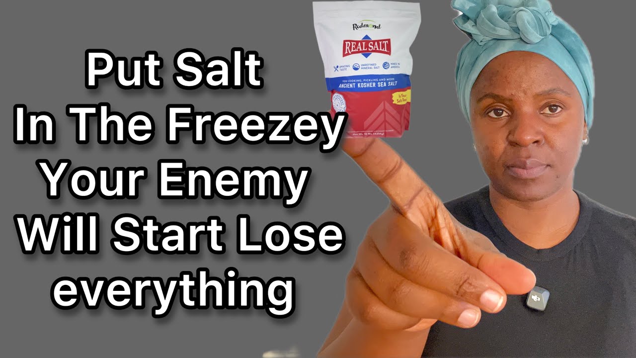 Your Enemy Won&rsquo;t know what Destroying Them  |Freeze a Glass of Salt To R
