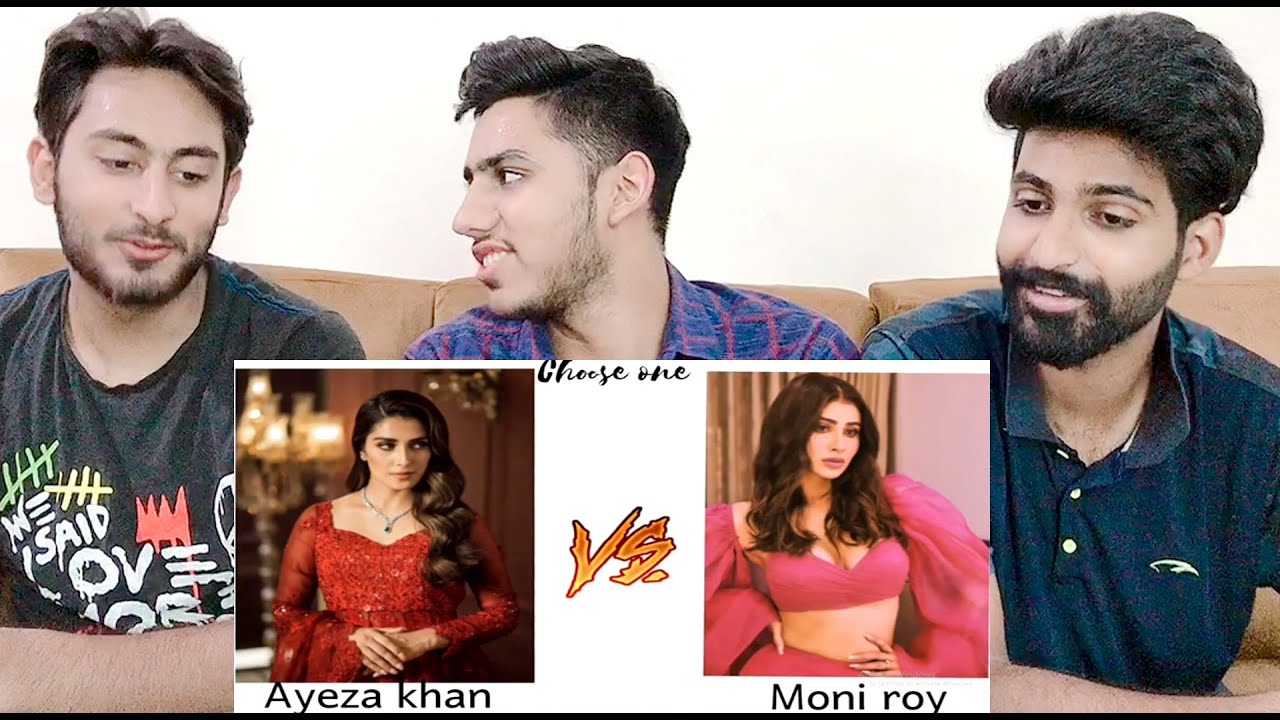 REACTION ON || PAKISTANI TV ACTRESSES VS INDIAN TV ACTRESSES || 3H REACTERS