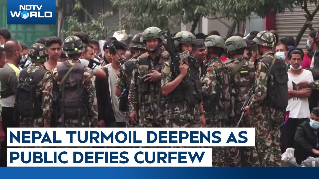 Nepal Protest Gen Z | Nepal Turmoil Deepens as Public Defies Curfew After Oli Govt's Collapse
