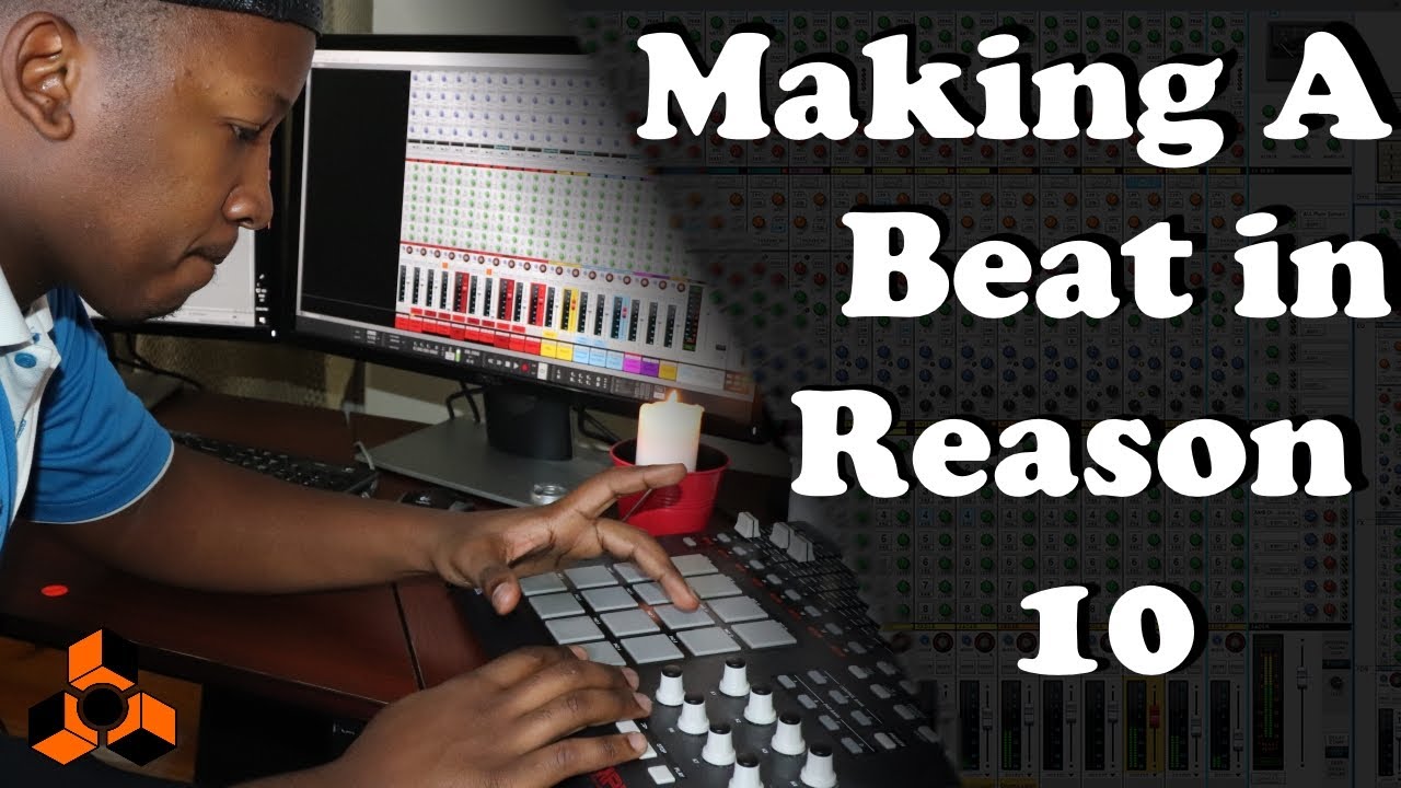 Making A Trap Beat with Reason 10 | With MPD32 and Midi-Controller