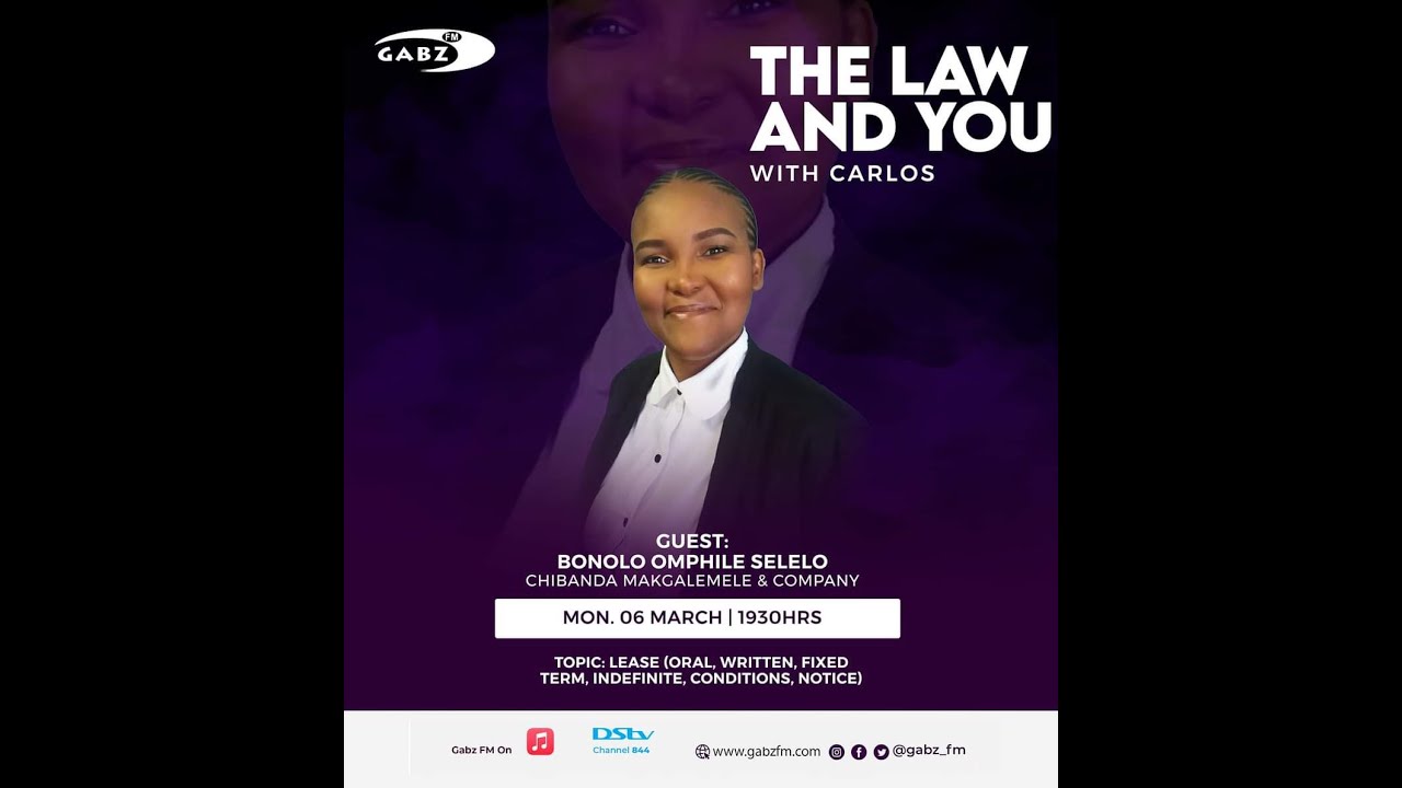 THE LAW & YOU   LEASE ORAL & WRITTEN 06 MARCH 2023