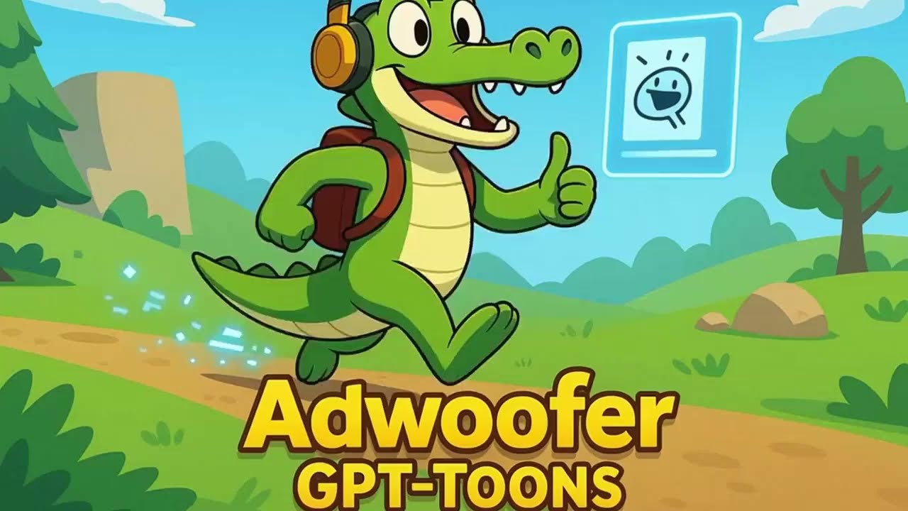 Adwoofer GPT   Toons Fifth Video - It's all im asking.