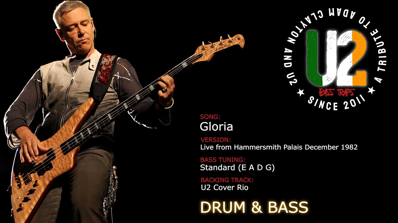U2 - Gloria (Live from Hammersmith Palais December 1982) [Bass Cover with Bass IEM]