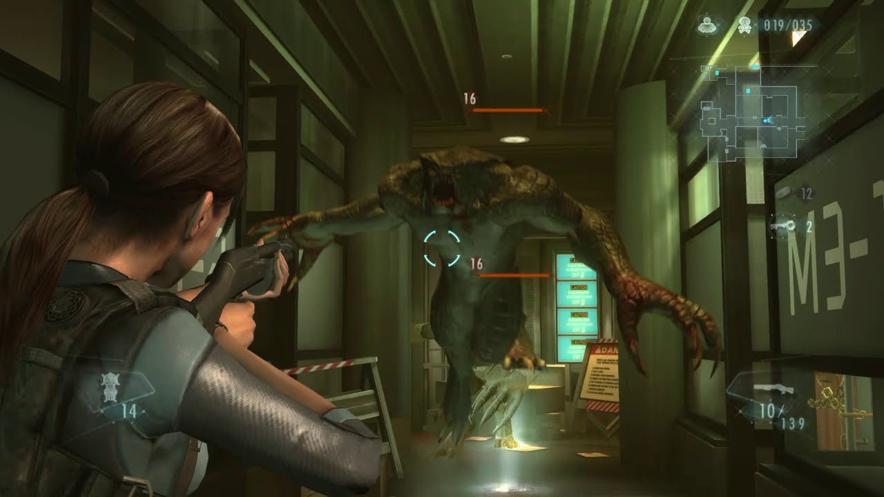 PS4 Resident Evil Revelations 1 modo asalto zanja nivel 19 (bonificación triplete)