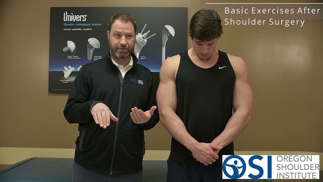 Basic Exercises After Shoulder Surgery