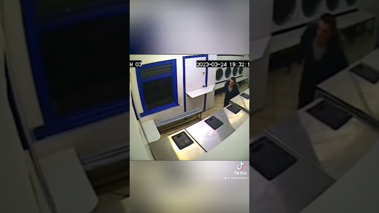 Knife-wielding burglar takes 29 minutes to steal &pound;15 #shorts