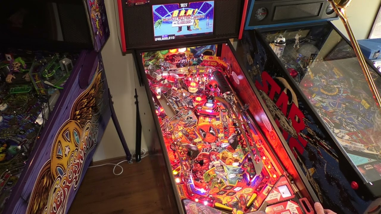 #101 Flipper Deadpool Pro Gameplay, Pinball Automat Stern
