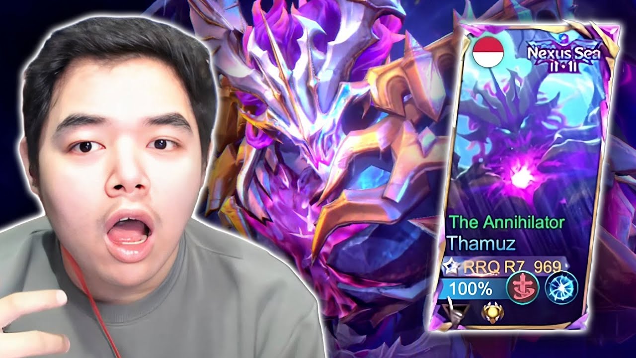 THAMUZ R7 IS BHAKK !! THAMUZ GW JADI DRAGON ?! #MLBB
