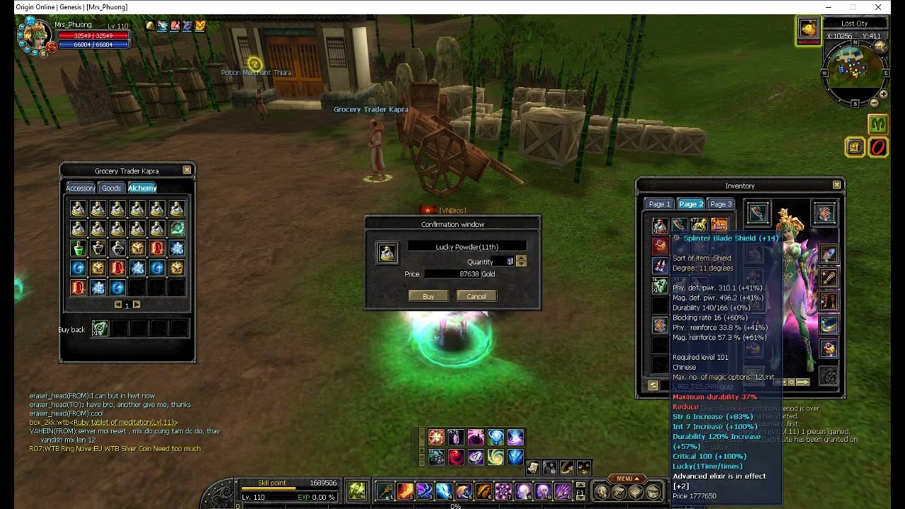 9/8/2022, alchemy shield +15 origin server sro!