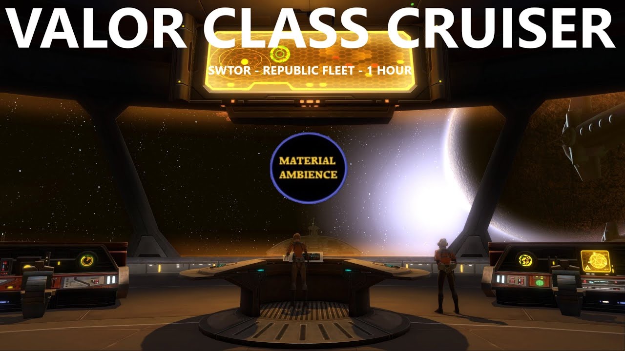 Star Wars Ambience - Valor Class Cruiser Gav Daragon (1 Hour) (SWTOR)