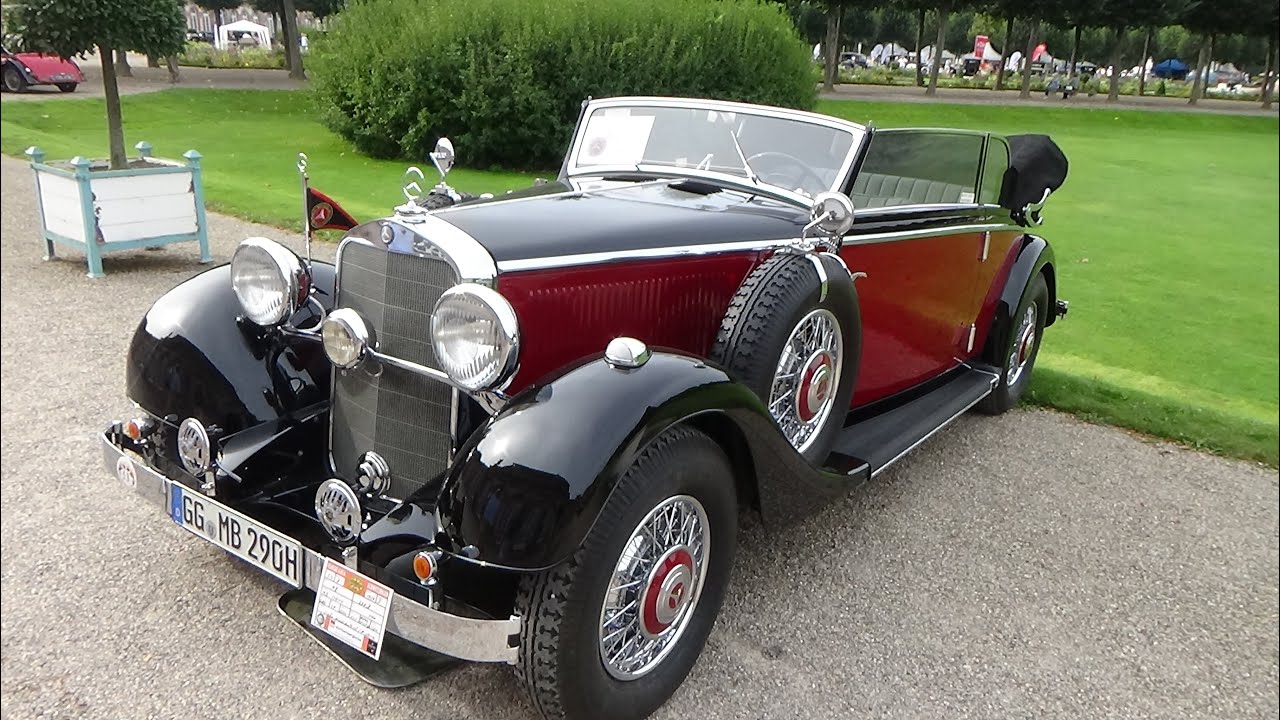 1936 Mercedes Benz 290 B Cabriolet - Exterior and Interior - Classic-Gala Schwetzingen 2016