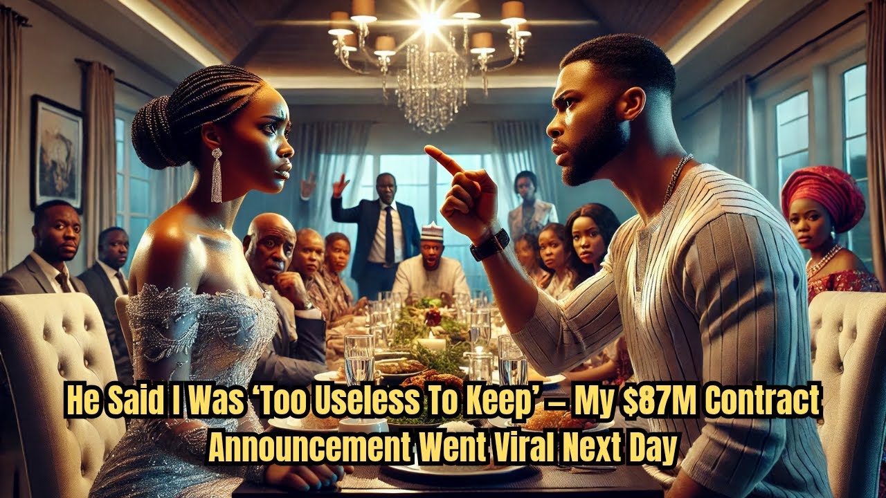 He Said I Was ‘Too Useless To Keep’ — My $87M Contract Announcement Went Viral Next Day...#folklore