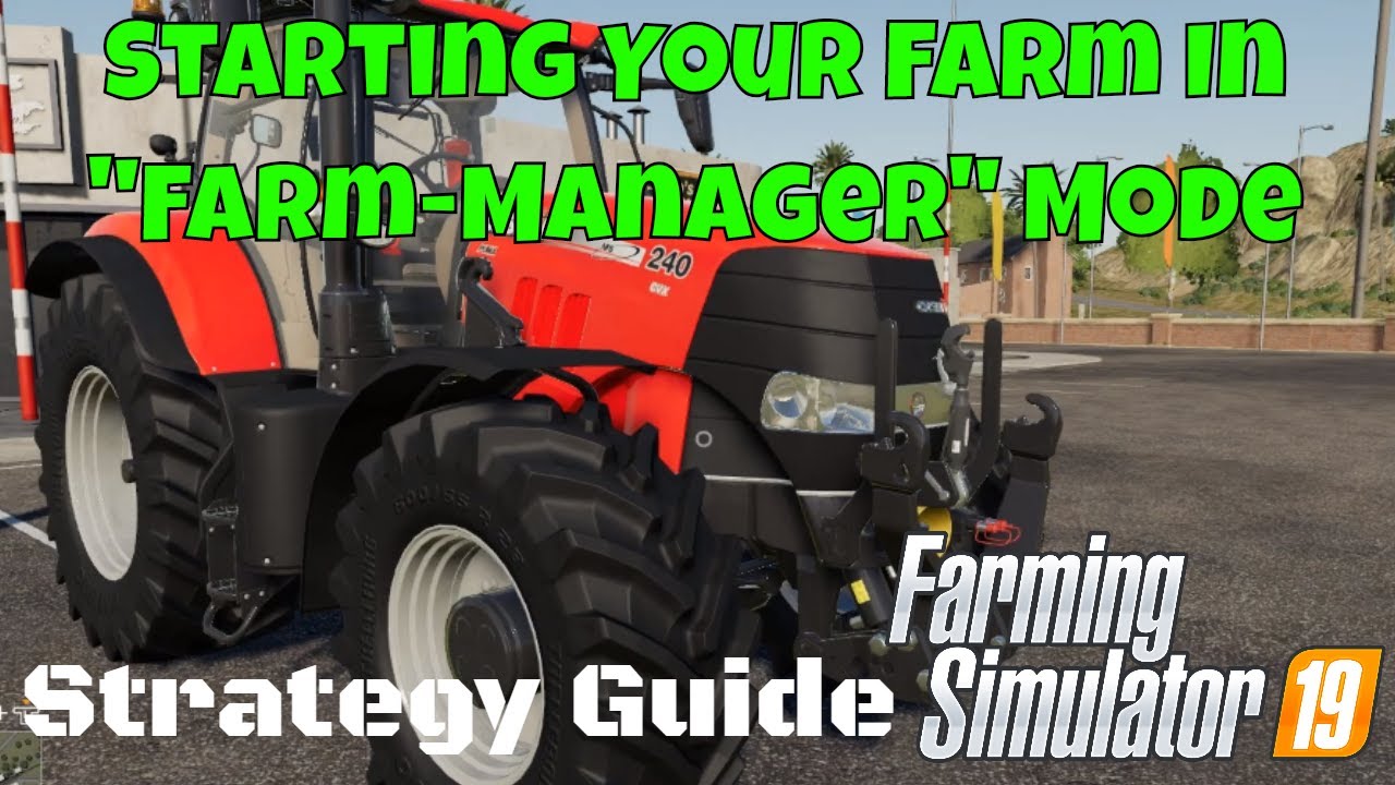 Как создать свою ферму | Режим менеджера фермы | Обучающее видео Farming Simulator 19