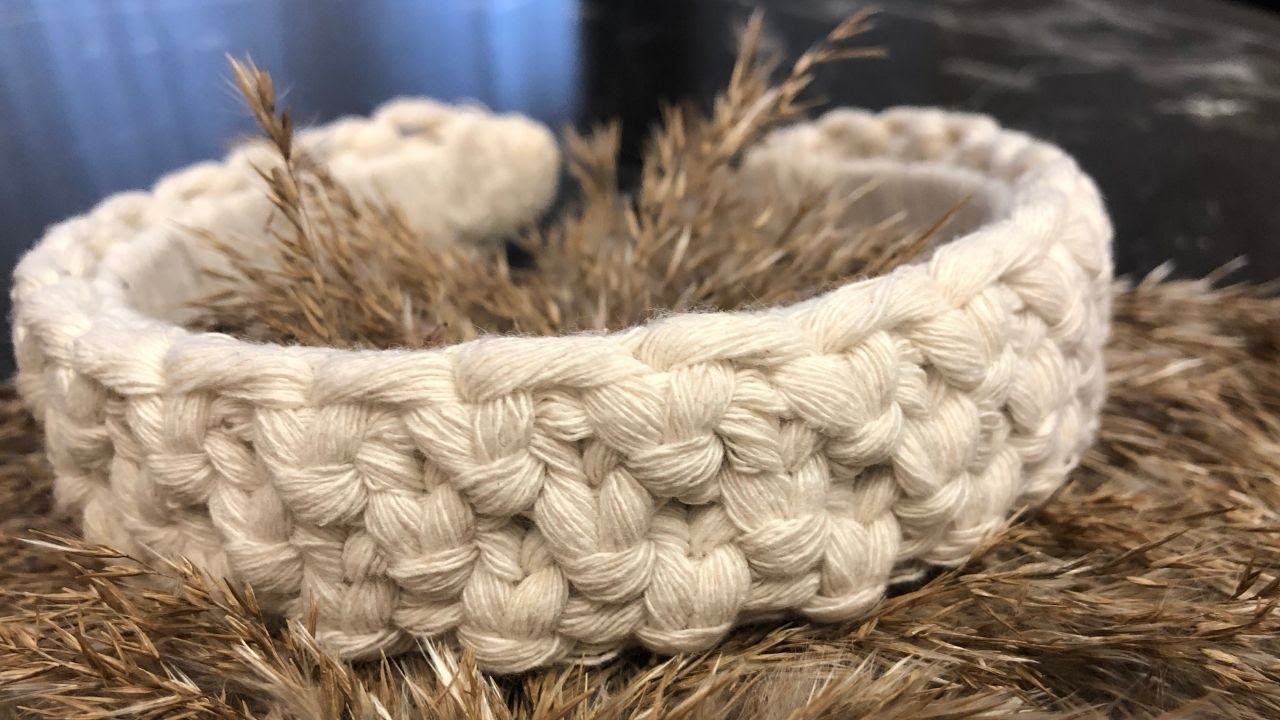 4 Dakikada Makrome Taç Yapımı / HOW TO MAKE A MACRAME CROWN IN 4 MINUTES? -  DIY