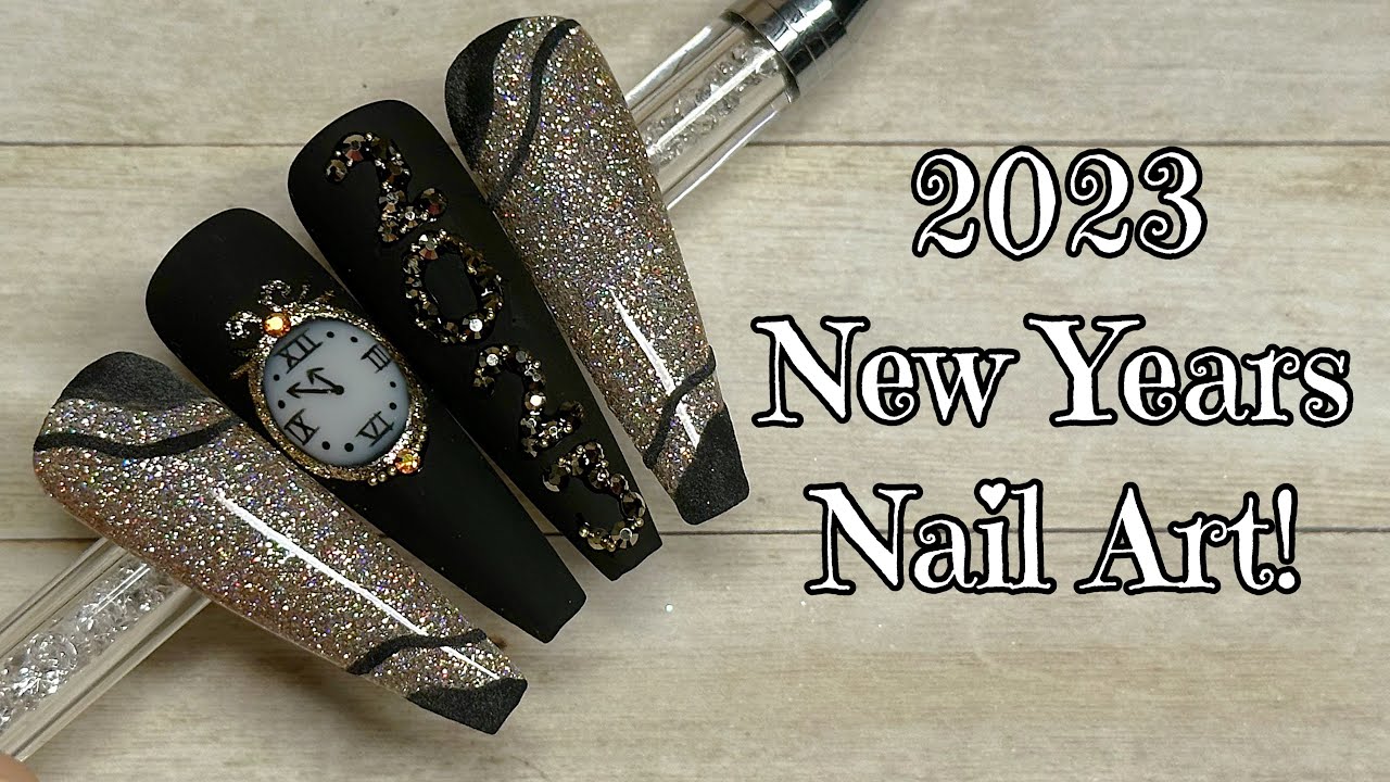 Новогодний маникюр 2023! | Madam Glam | Crystal Parade