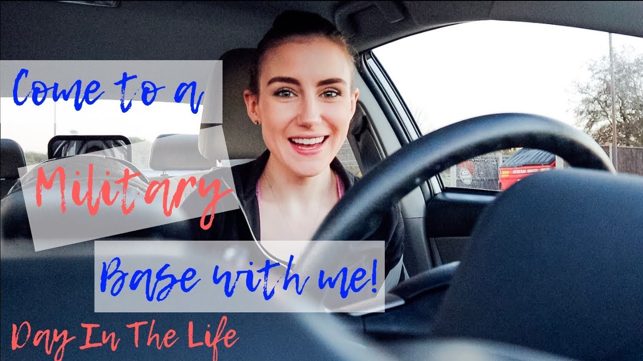WEEKEND DITL | COME TO A MILITARY BASE WITH ME