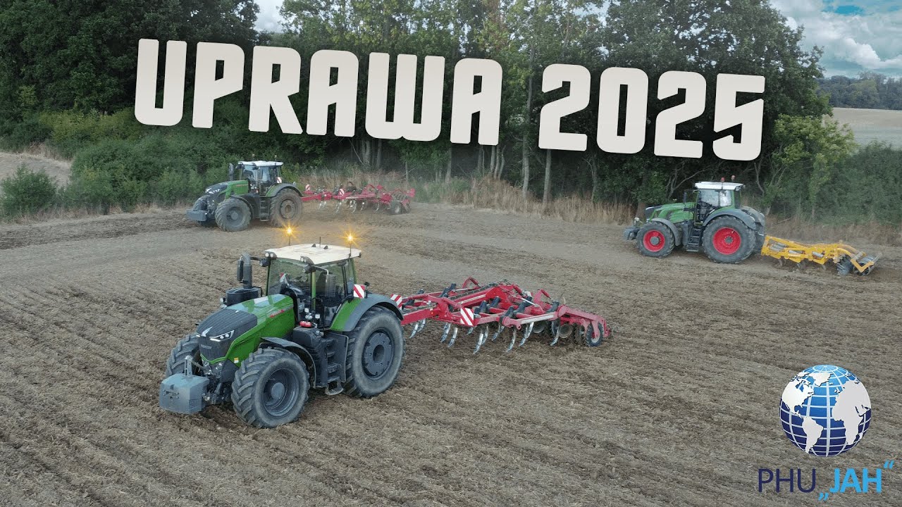 🇵🇱Uprawa 2025㋛︎3 Fendt-y w akcji㋛︎PHU 
