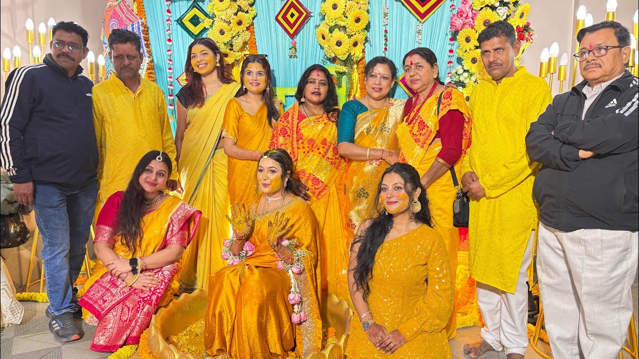 Haldi Vlog | Haldi Celebration | Haldi Day | Haldi Ceremony | Sabki Dance Performance