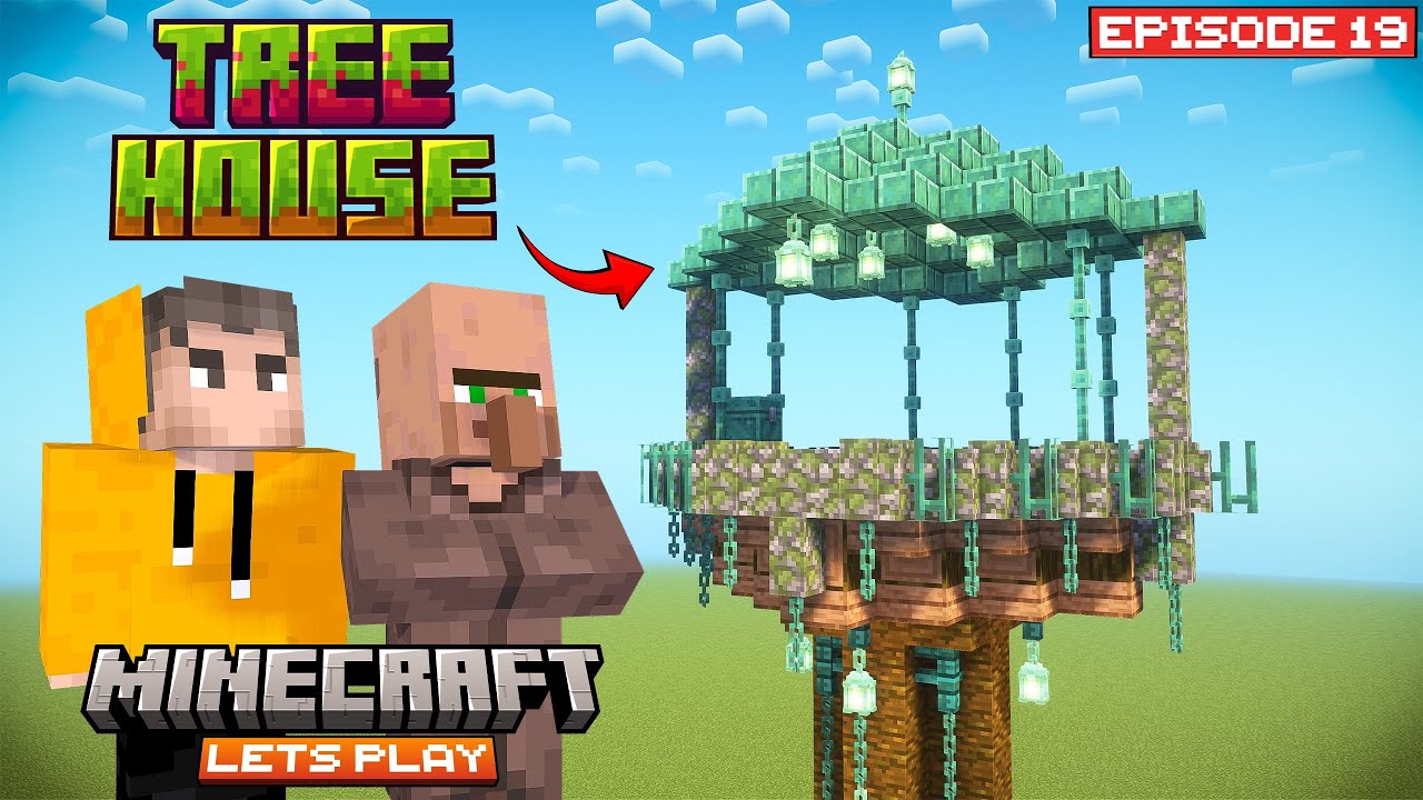TREE HOUSE 😍 Minecraft Lets Play