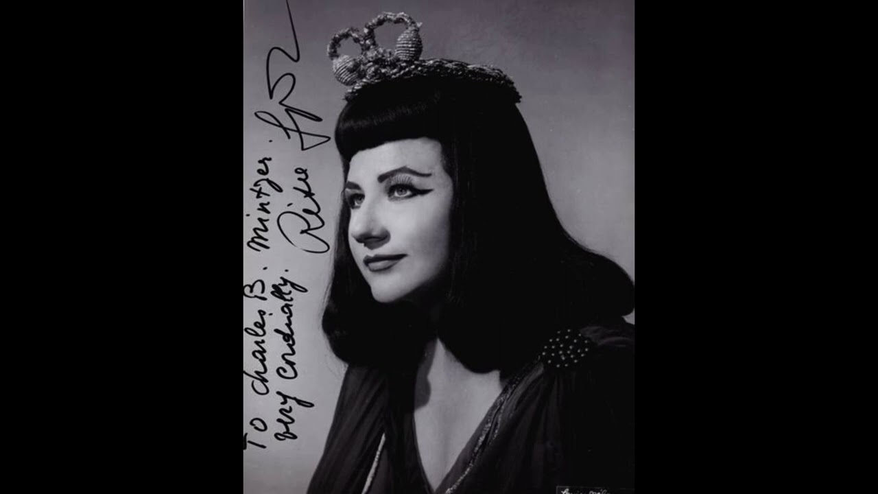 Massenet - Hérodiade - Ne me refuse pas! - Rita Gorr - Lombard (Carnegie Hall, 1963)