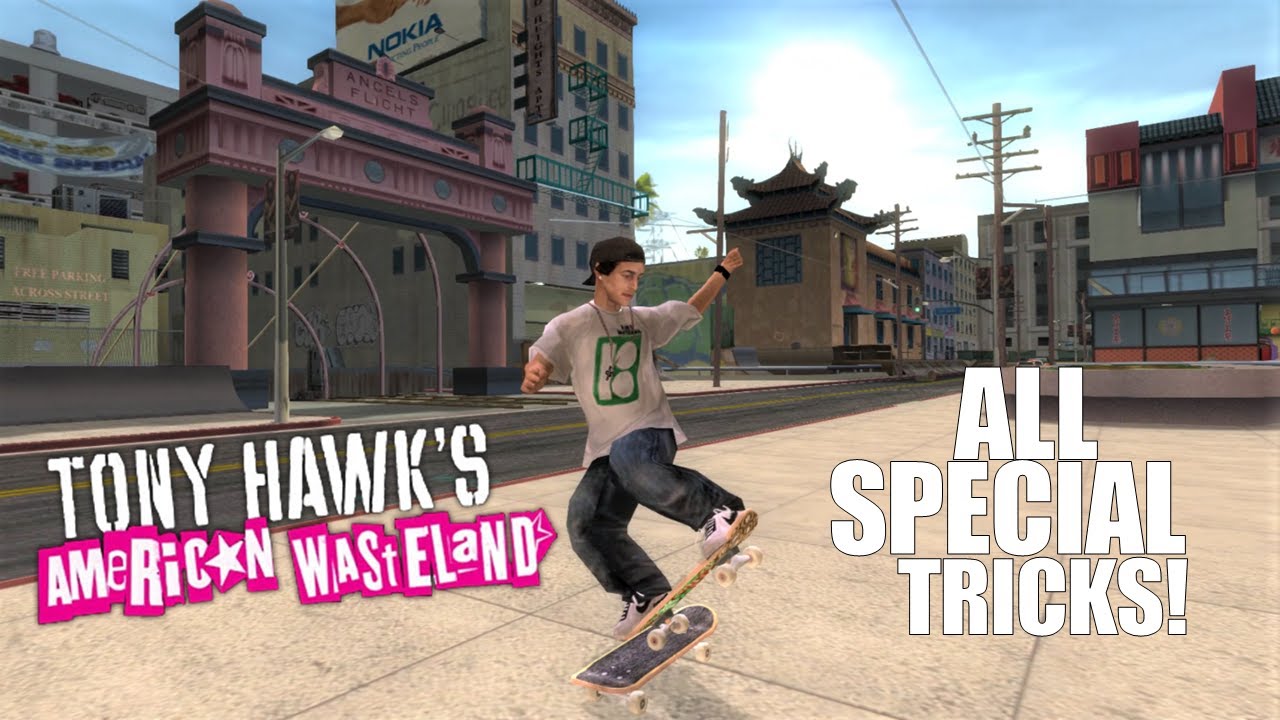 Tony Hawk’s American Wasteland: ALL SPECIAL TRICKS!