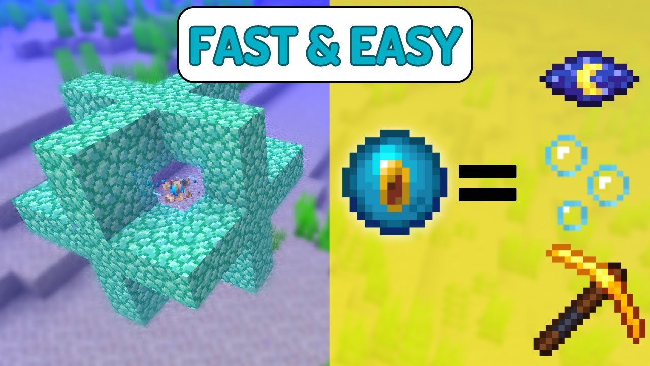 How To Make and Activate a Fully Powered Conduit in Minecraft in 2 MINUTES! - Full explanation