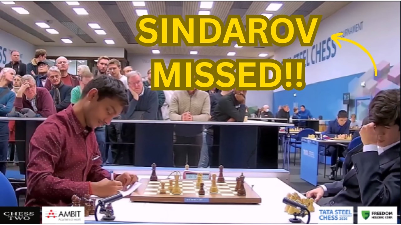 Javokhir Sindarov Stunned After Missing a Critical Win | Sindarov vs Aravindh | Tata Steel 2026