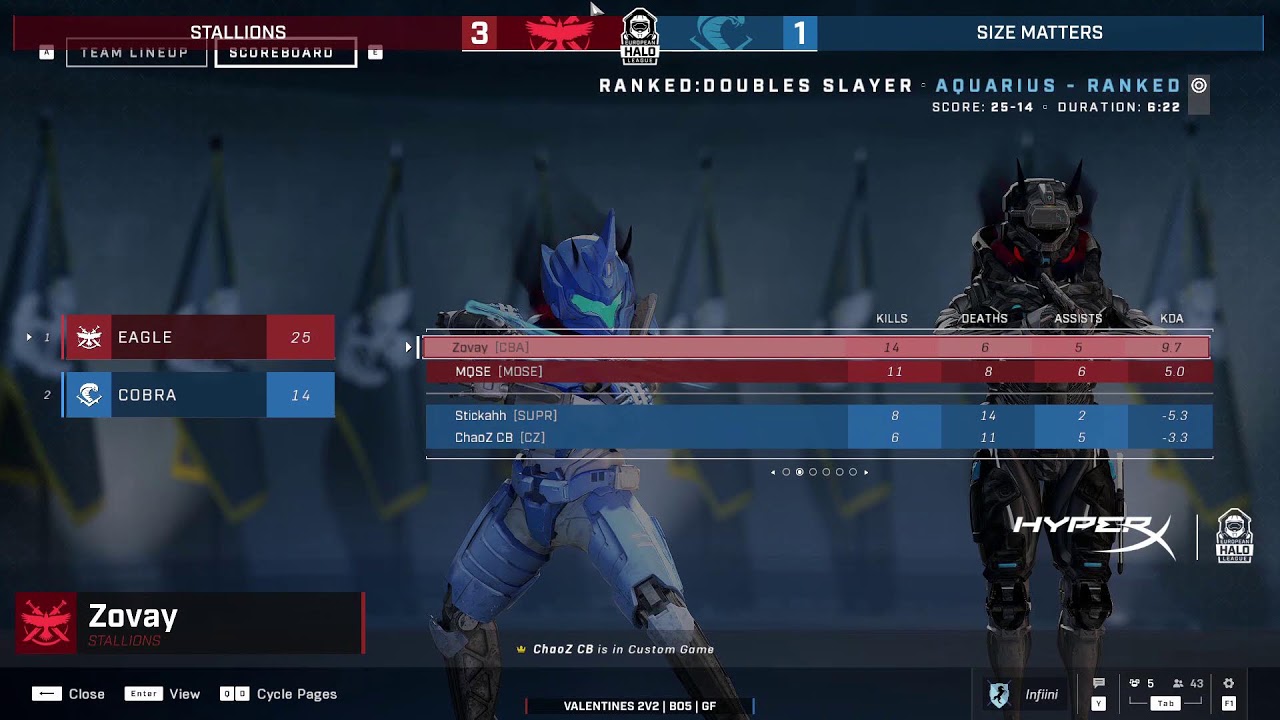 [DROPS] EHL Infinite Valentines 2v2 | !drops !bracket