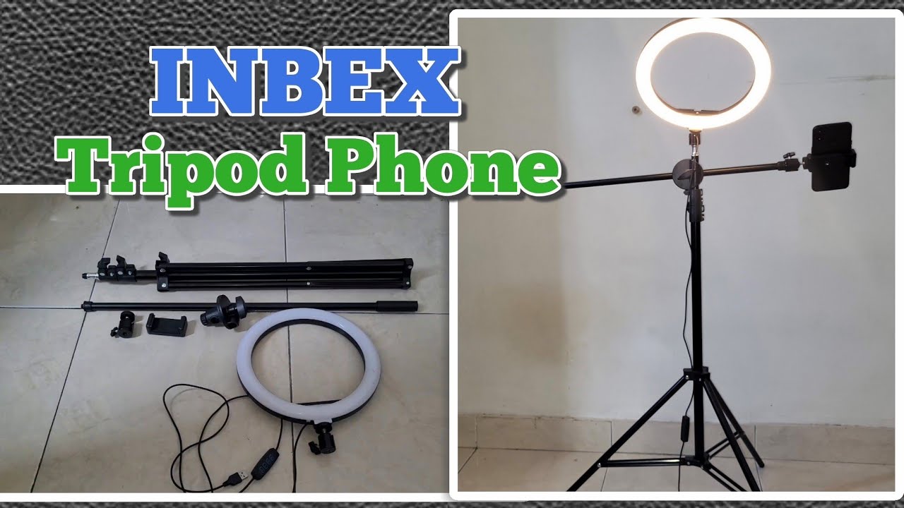 Unboxing INBEX Tripod Phone Holder 2,1cm #dekwawan #unboxing #tripod #inbex