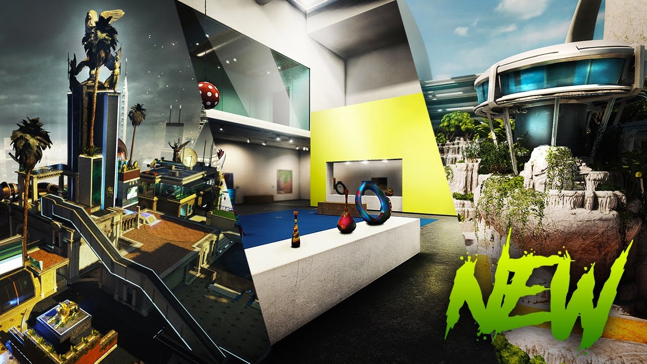 COD INFINITE WARFARE NEW DLC 2 MAPS - (COD IW) MAP PACK 2 MULTIPLAYER MAPS