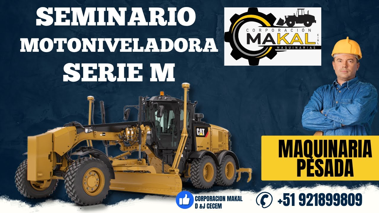 Motoniveladora serie M