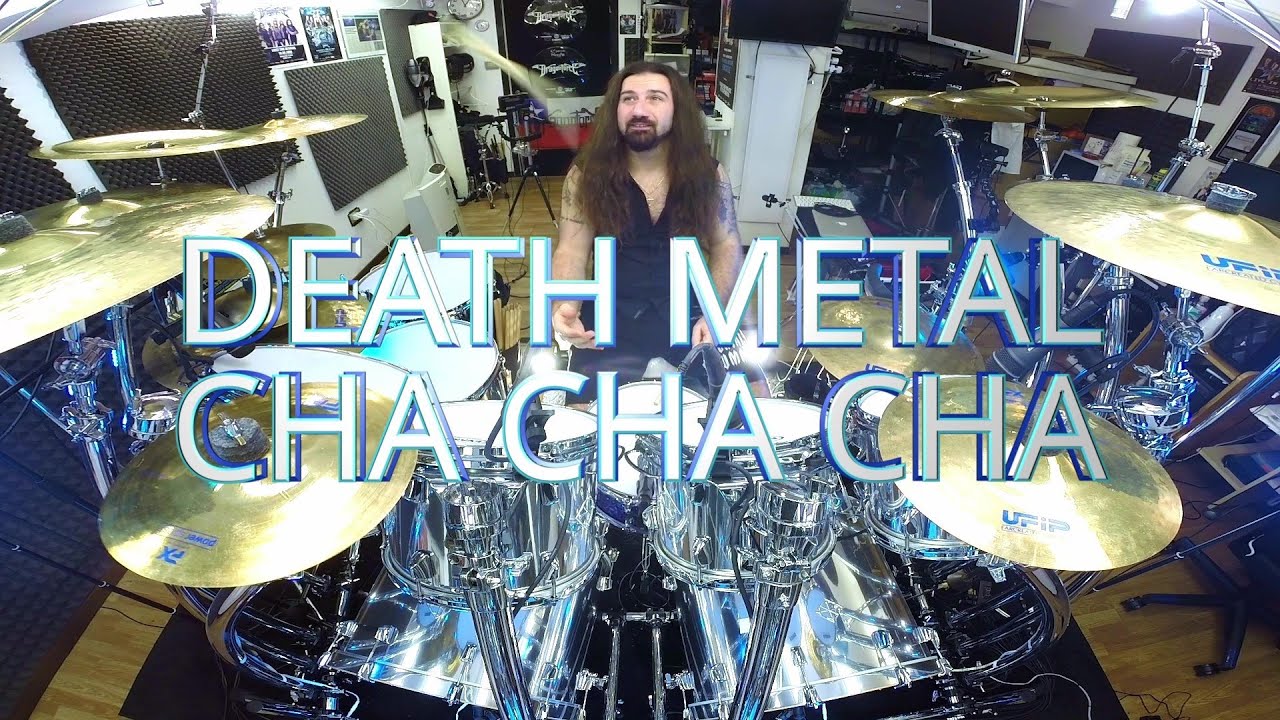 [ GEE ANZALONE ] Death Metal Cha Cha Cha Drum Pattern - Dragonforce Drummer